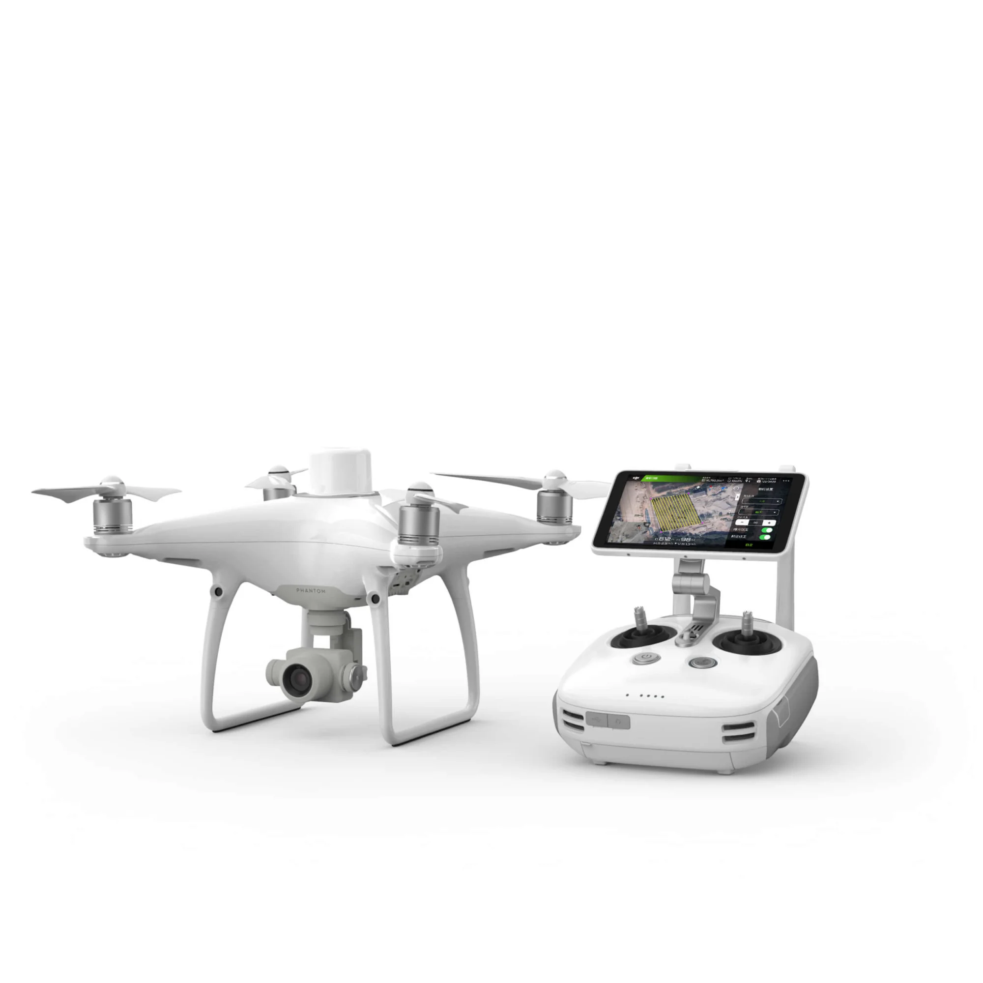 DJI PHANTOM 4 RTK Drone with real-time, centimeter-level positioning data
