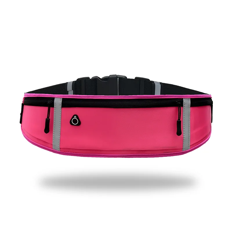 Reflective Running Sports Belt Lightweight Mobile Phone Pouch For Sports Jogging Hiking Waist Bag