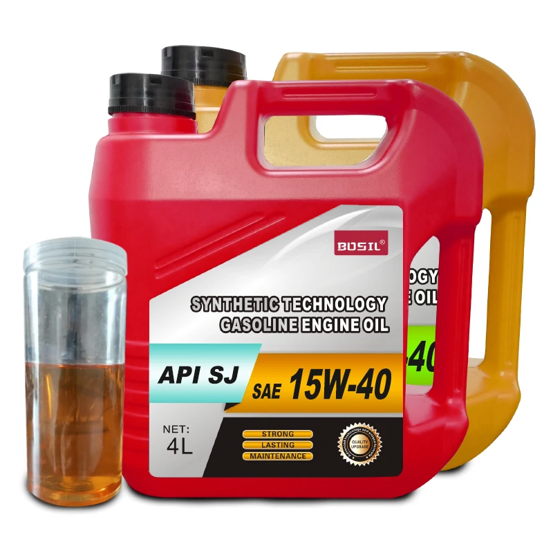 API ранг SJ 15W-40 Заводская Горячая продажа синтетический автомобильный мотор высокая производительность автомобильные смазки бензиновый моторное масло