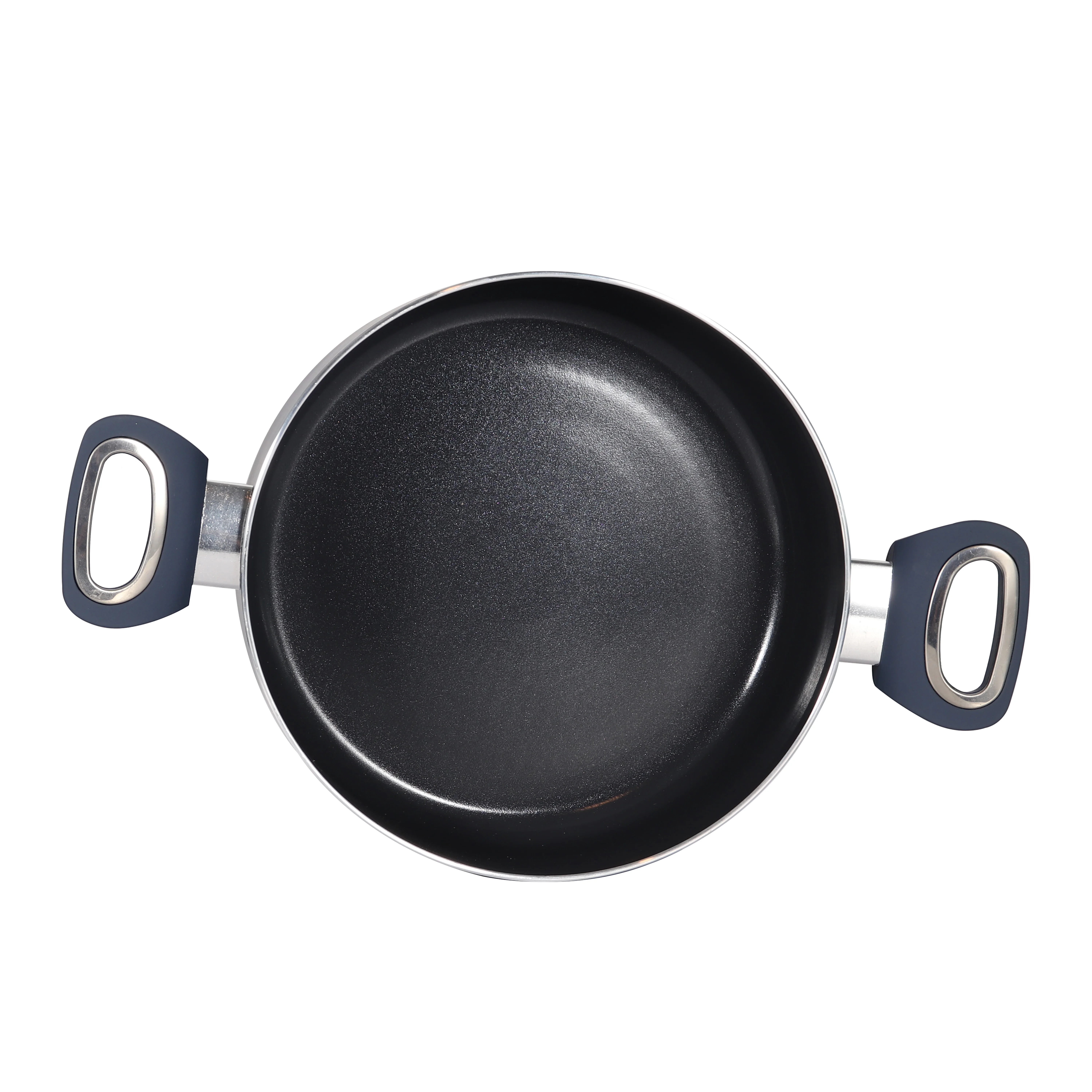 Ceramic stock pot with bakelite handle