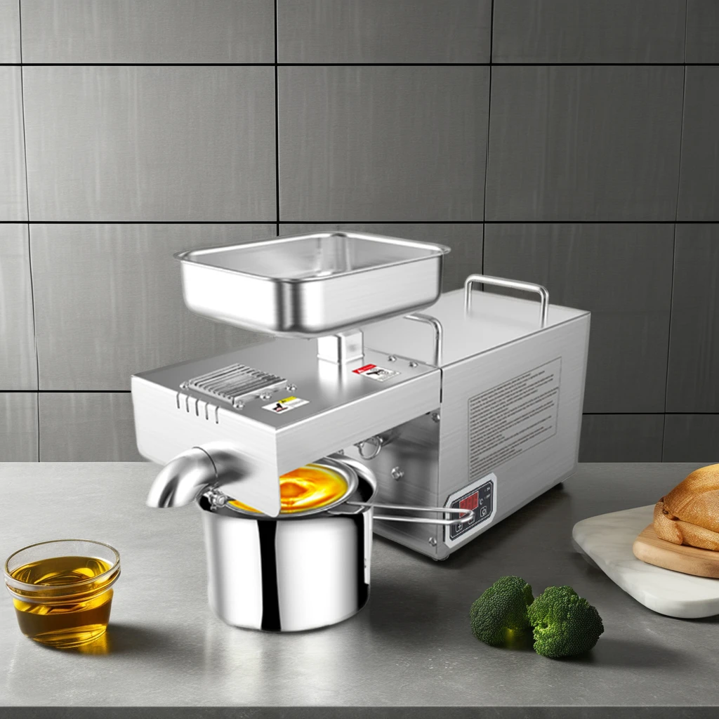 MJ 5kg/h Small Oil Pressers Mini Home use Peanut Walnut Coconut Avocado Cocoa Soybean Sesame Sunflower Screw Oil Press Machine