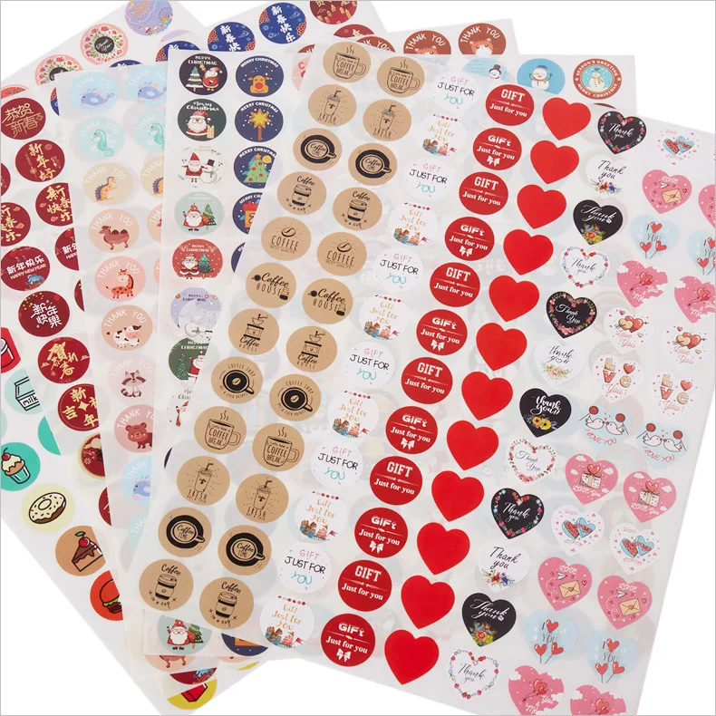 Custom Wall Stickers Die Cut Vinyl Printing Adhesive Stickers & Decals Company Logo Design Custom Sticker Logo