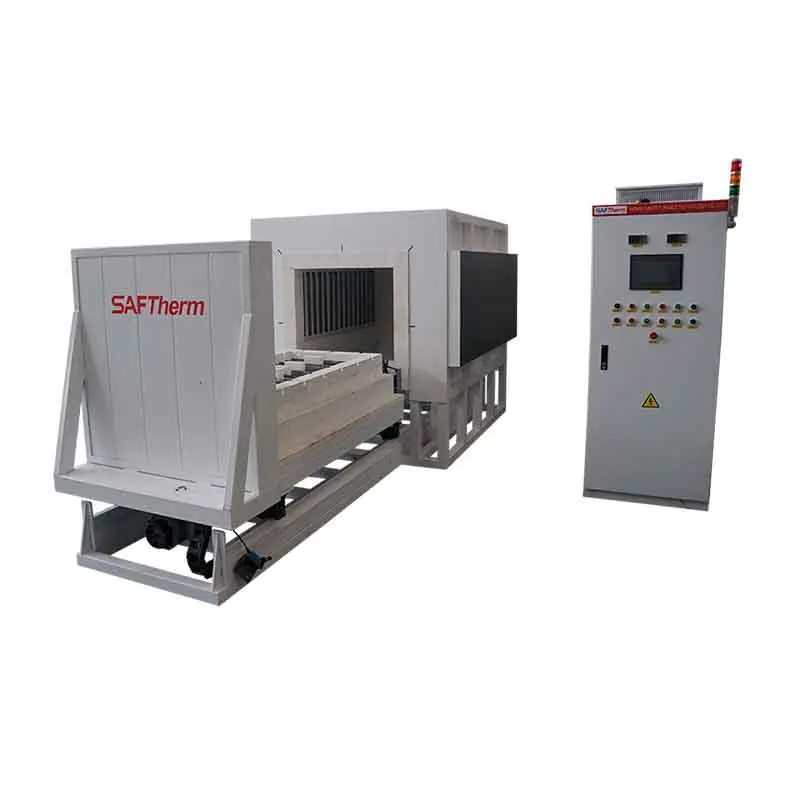 1200 Degree Shuttle Kiln Ceramic Electric Industry Furnace PID Control Sante Factory Price
