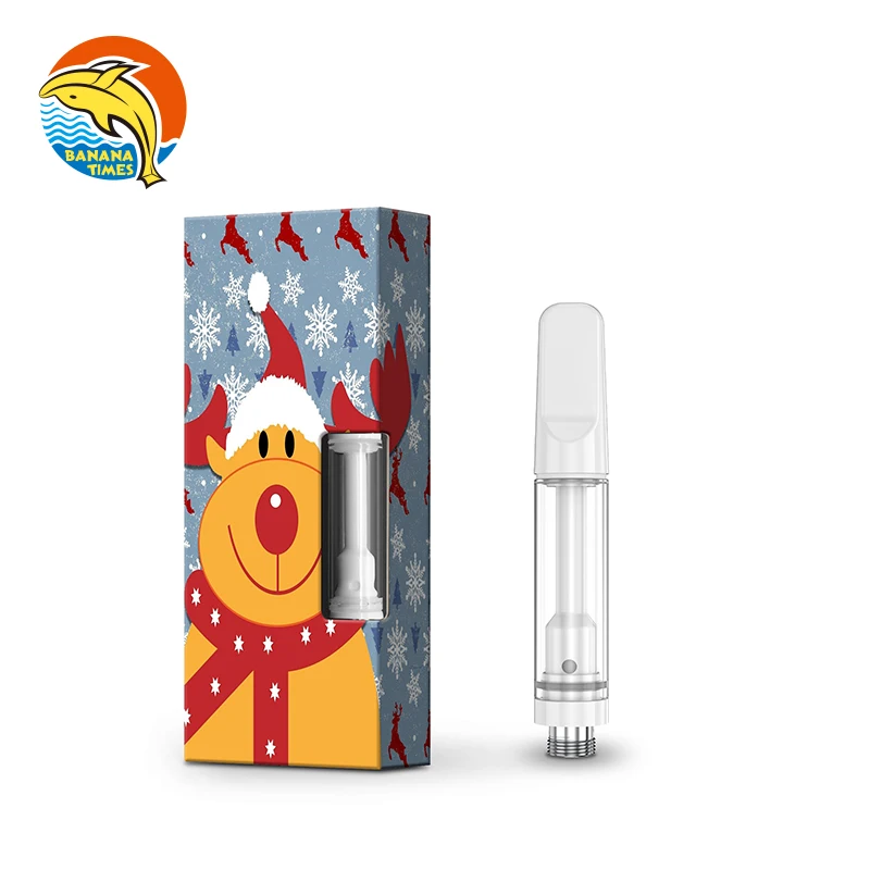 BANANATIMES New pod mod vaporizer custom packaging rechargeable empty 1.0ml vaporizer cartridge