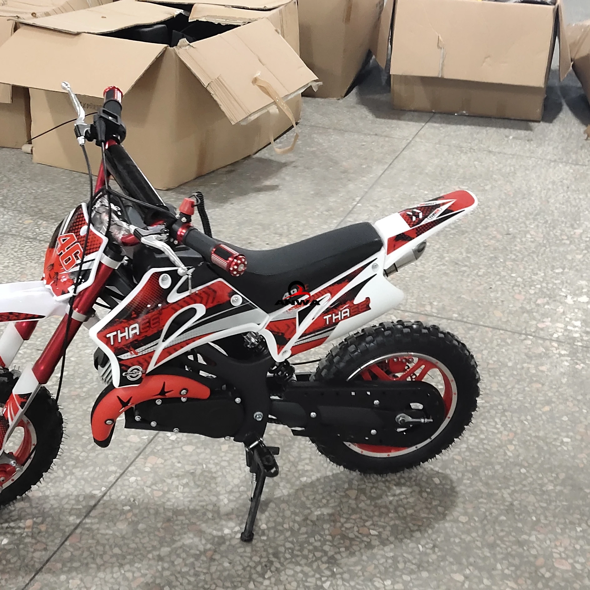 2021 Cheap Mini 49CC  Gas Powered Dirt Bike For Kids