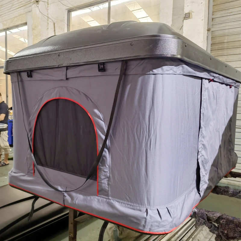 Camping Roof Top Outdoor Hard Shell Automatic Aluminum Waterproof Suv Rear Instant Box Foldable Travel Truck Car Rooftop Tent