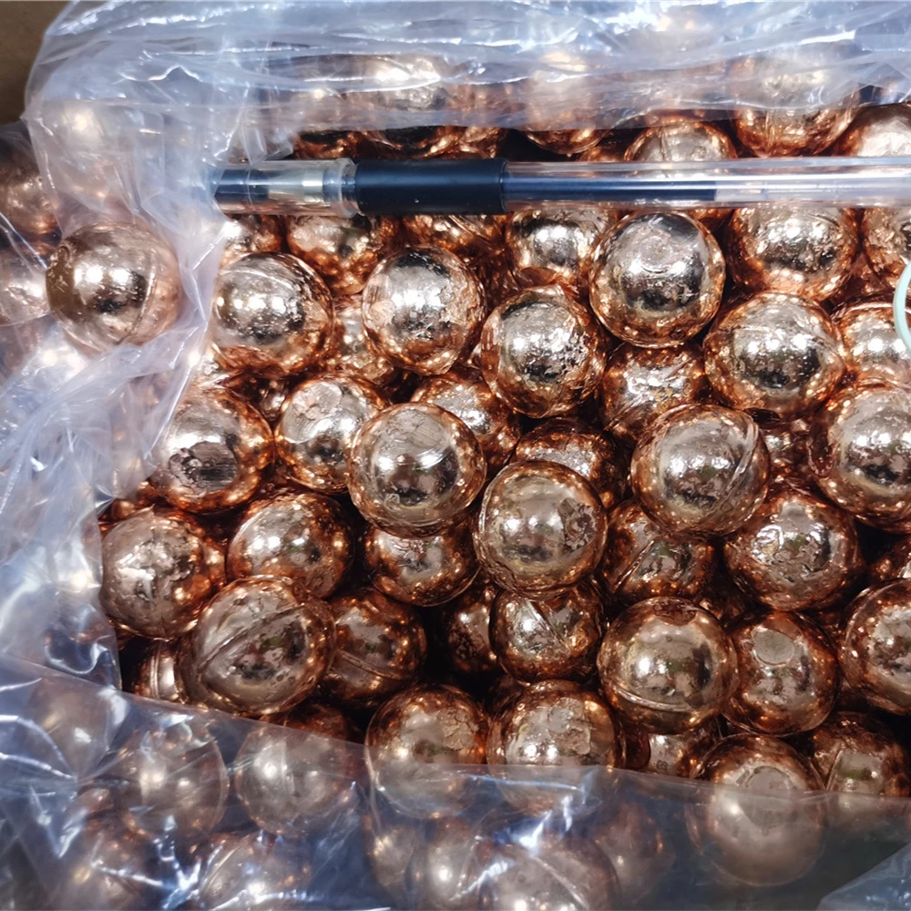 In Stock Electroplate 25mm 30mm 40mm Alloy 99.5% Purity Phosphor Copper Ball