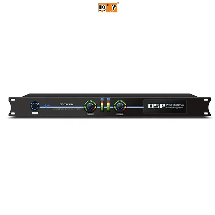FBX220 Outdoor Stage dj Dual Channel Feedback Suppressor Professional Dsp Feedback Controller