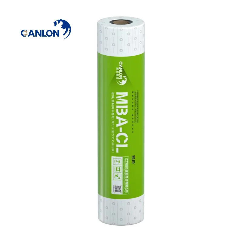 Bitumen Self Adhesive Waterproofing Membrane Cross-laminated MBA-CL Bitumen Waterproof Membrane Roofing Underlayment