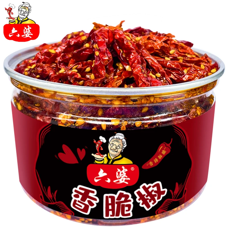 Instant Food Liupo New Chili Snack Fried Spicy Crispy Chili Snack