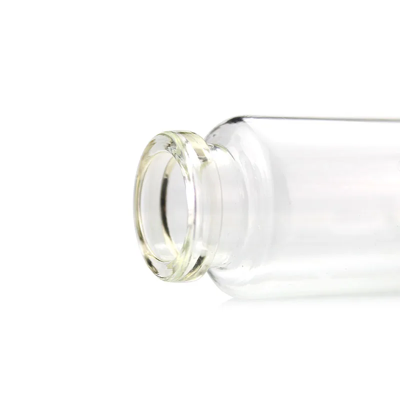 15ml 20ml 25ml 30ml 45ml Clear Glass Cork Bottle DIY Handcraft Round Glass Vials Wooden Cork