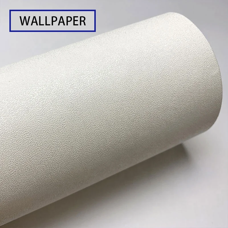 Wide Vinyl Wall Paper White Blank PVC Wallpaper Roll Size for Digital Printing