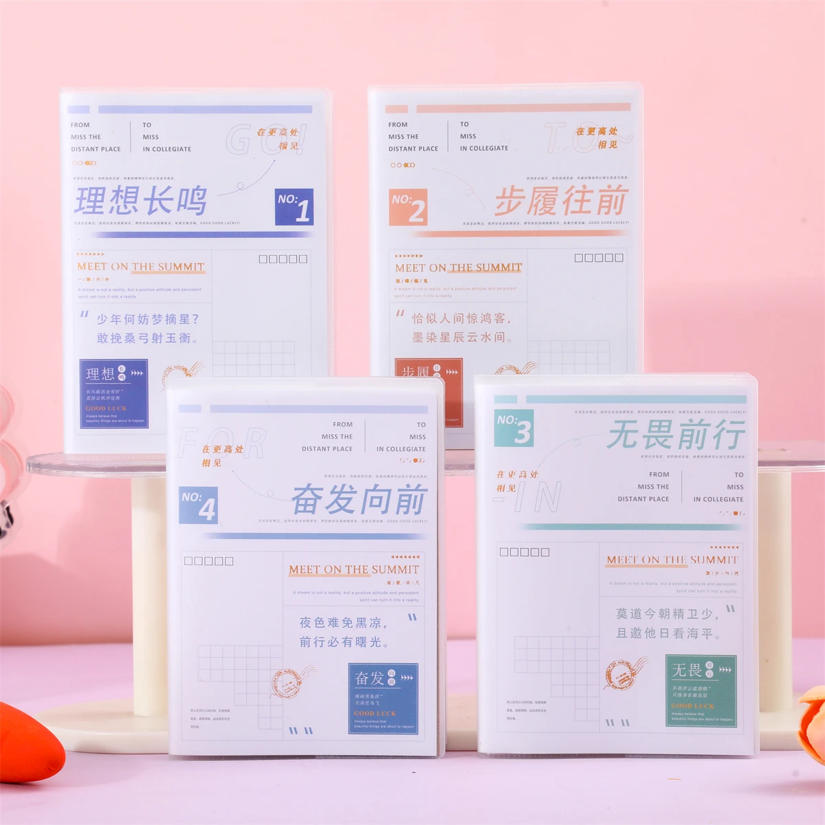 64K rubber sleeve notebook for Students learn to write office supplies  Kawaii hardcover Weekly Planner Diary Notebook