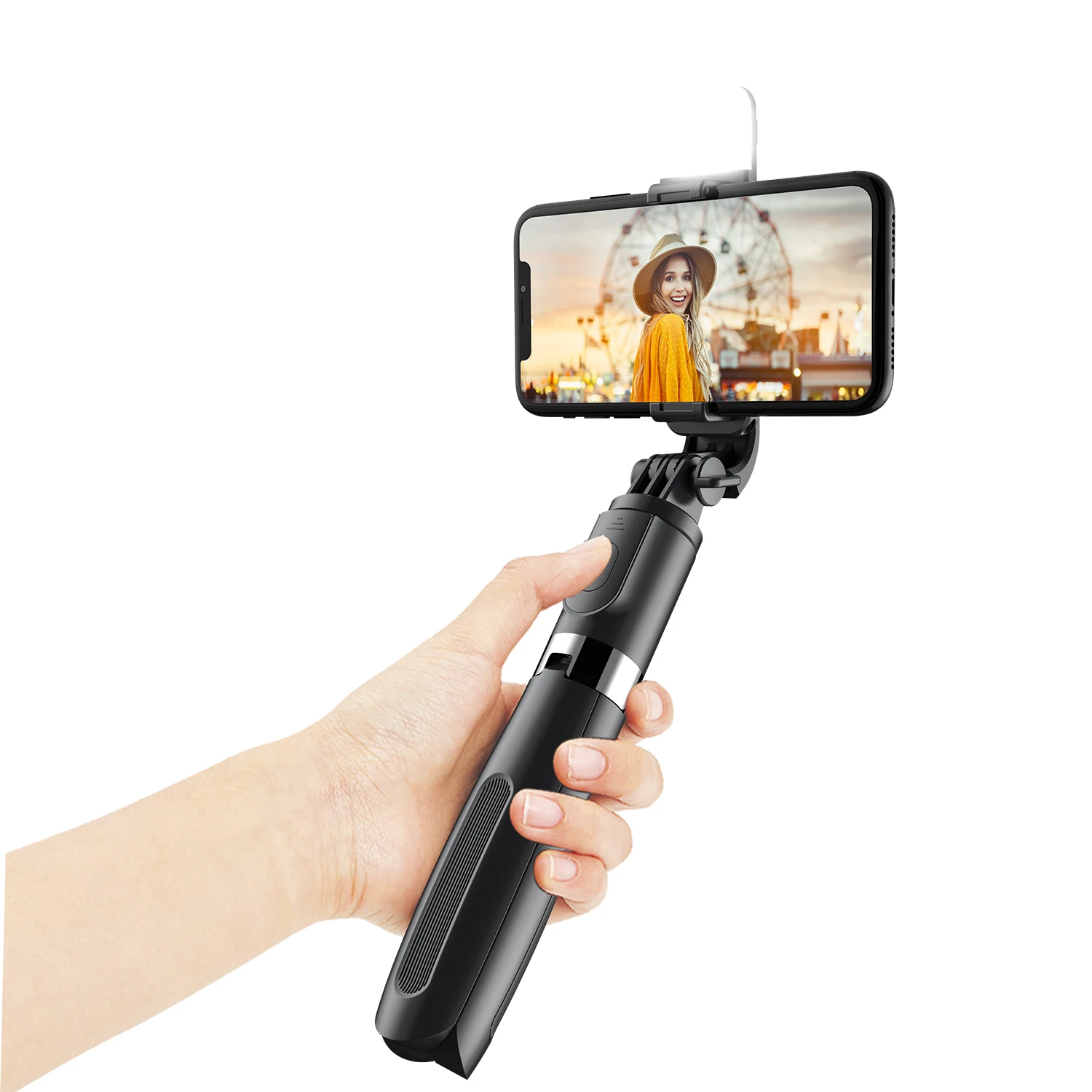 Selfie Stick Mini Light Cell Phone Holder selfie stick tripod light for YouTube Video