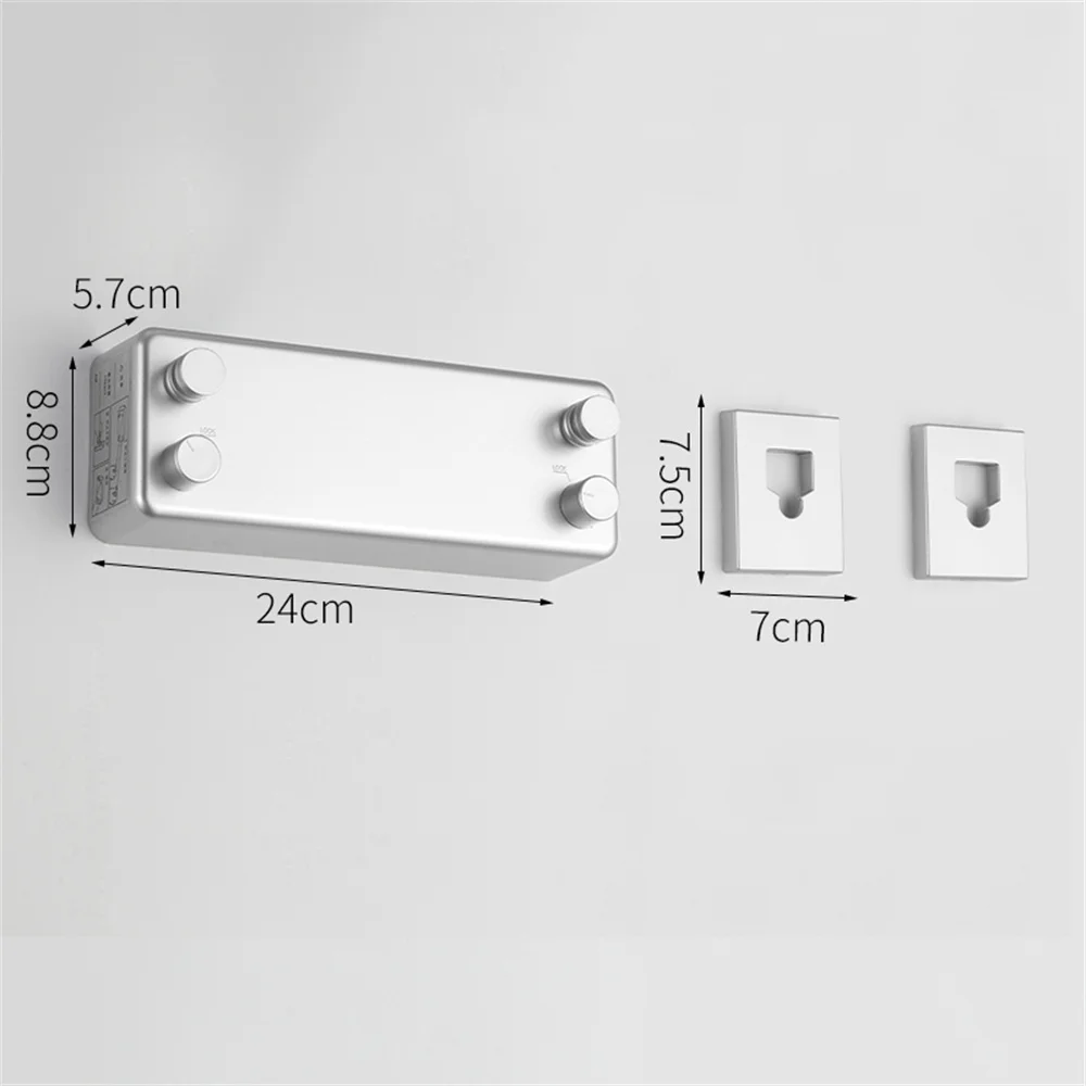 Бельевая веревка с выдвижным отверстием, невидимая веревка для белья, для дома, балкона, из нержавеющей стали