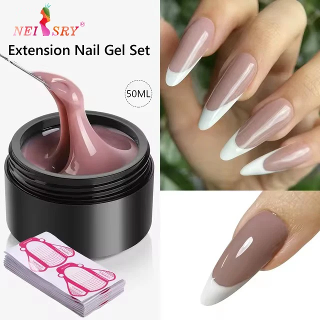 Neiss Nude Builder Nails Hard Quick Extension Gel Private Label OEM/ODM gel Extension Gel 50g Private Label nail supplier