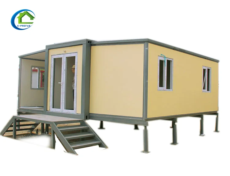 Luxury Model House Expandable Container Prefab Modular Homes House New Modern Design China Australia Expandable House Cheap 20ft