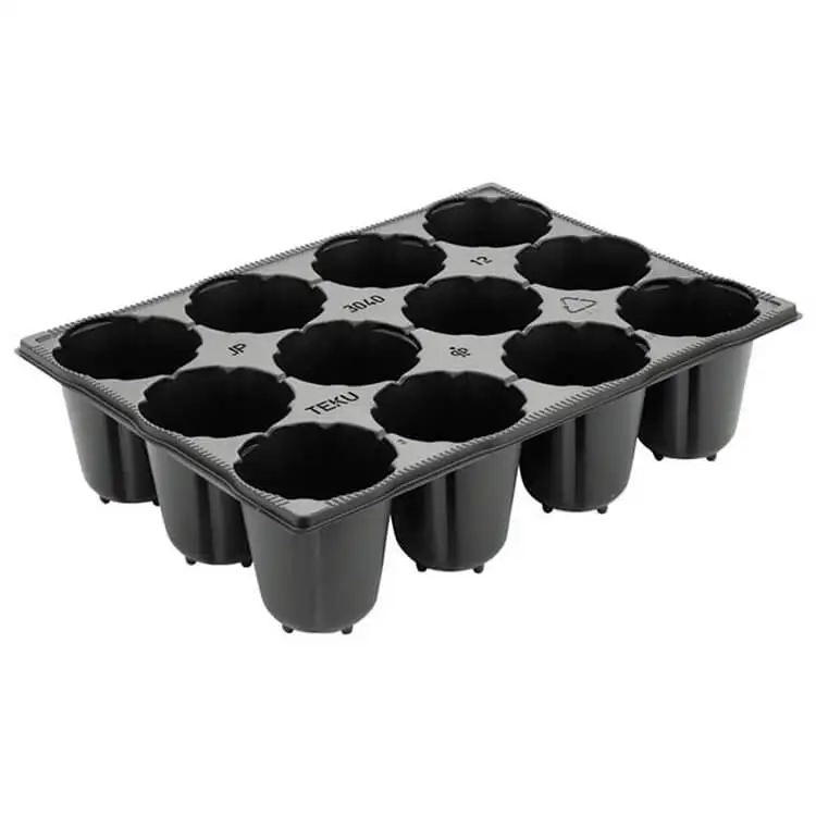 12 Cells Ps Nursery Seedling Planting Sprouting Seeding Seed Starter Tray