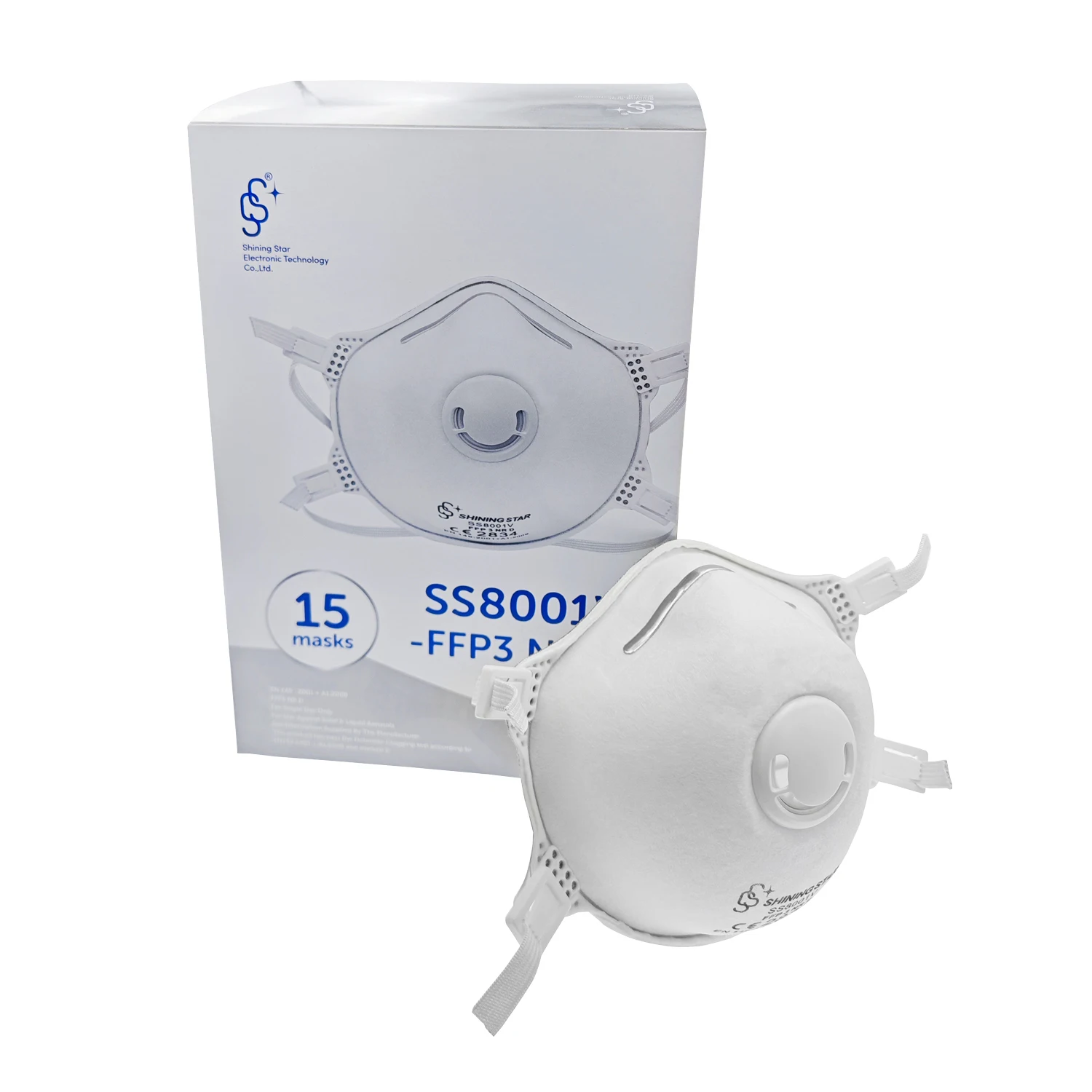 Reusable Face Mask CE FFP3-NR D Masque Respiratoire Type FFP3 Dust Mask FFP3 With Valve