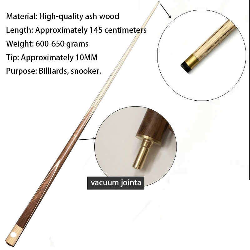 Maple Pool Cue Stick Nine Ball 57 Inch 13mm Technology 20oz Billiard