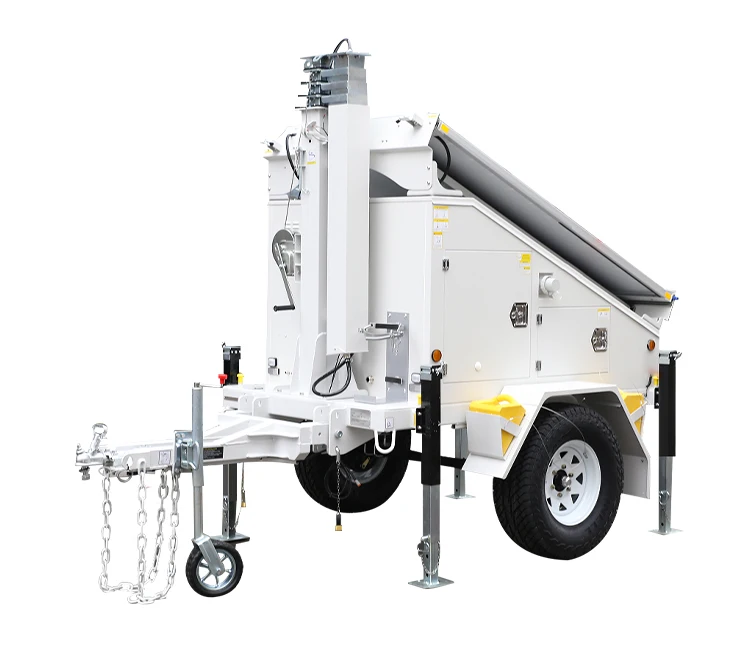 security camera cctv with mobile solar trailer