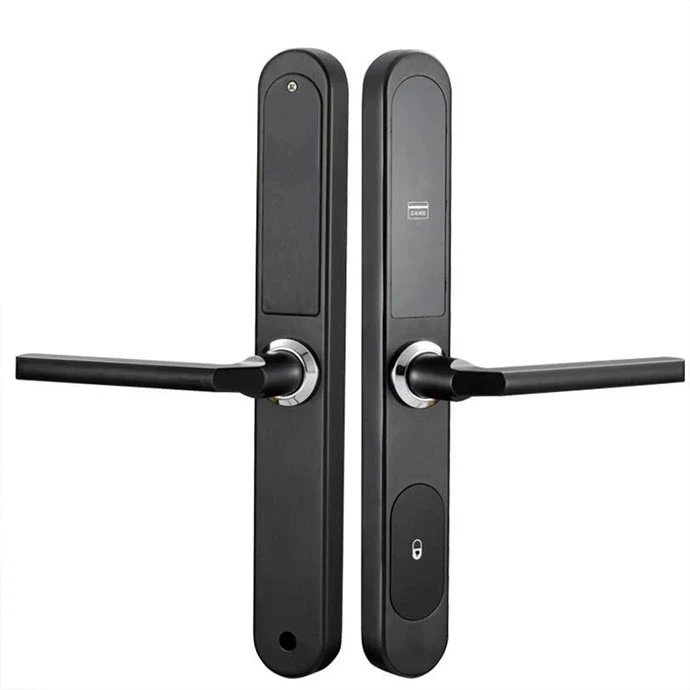 Popular Hotel battery Door Safe Lock System Using RFID Card 125KHZ Or 13.56MHZ Intelligent Smart Lock