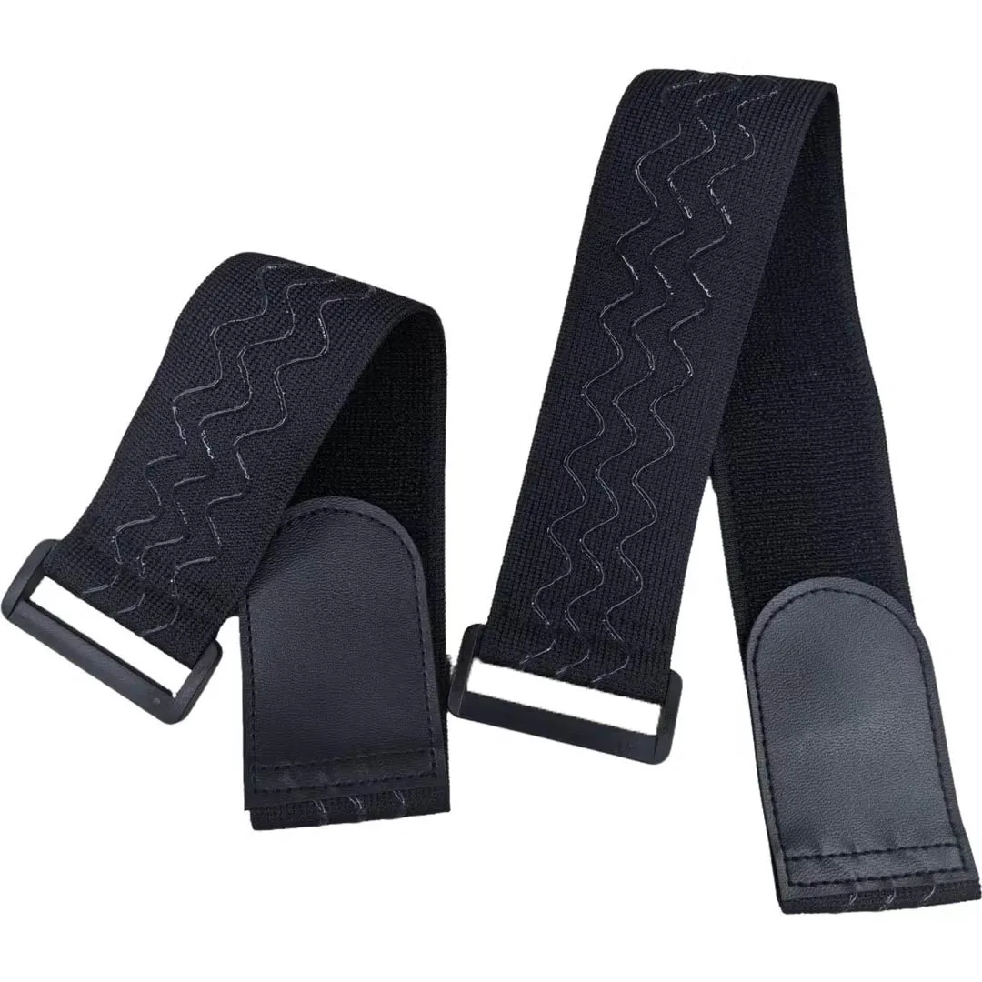 New Style Elastic Non-slip Strap Silicone Belt Elastic Sewing Buckle Hook and Loop Strap Can Be Fixed