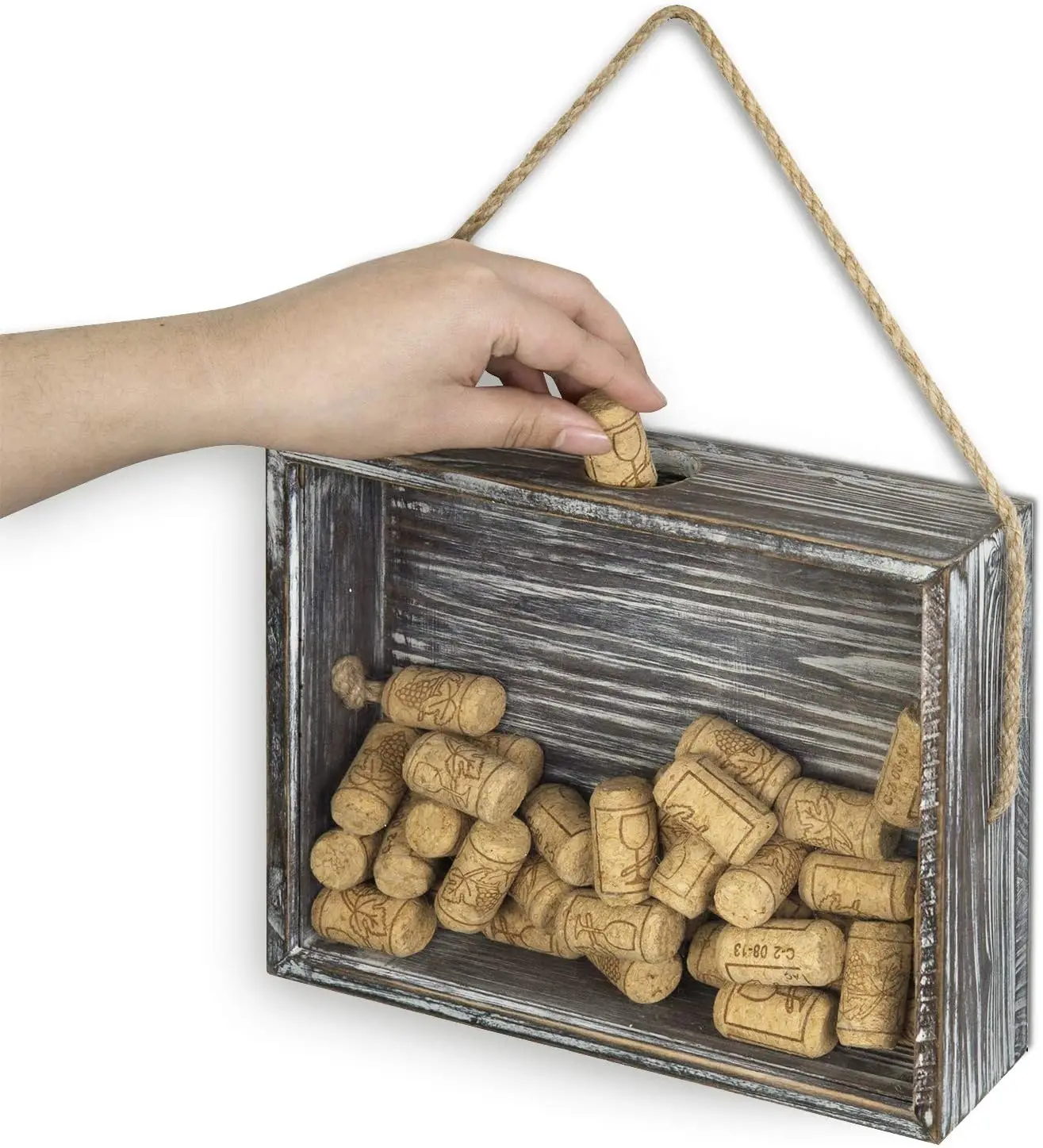 Настенный декоративный держатель для пробки вина