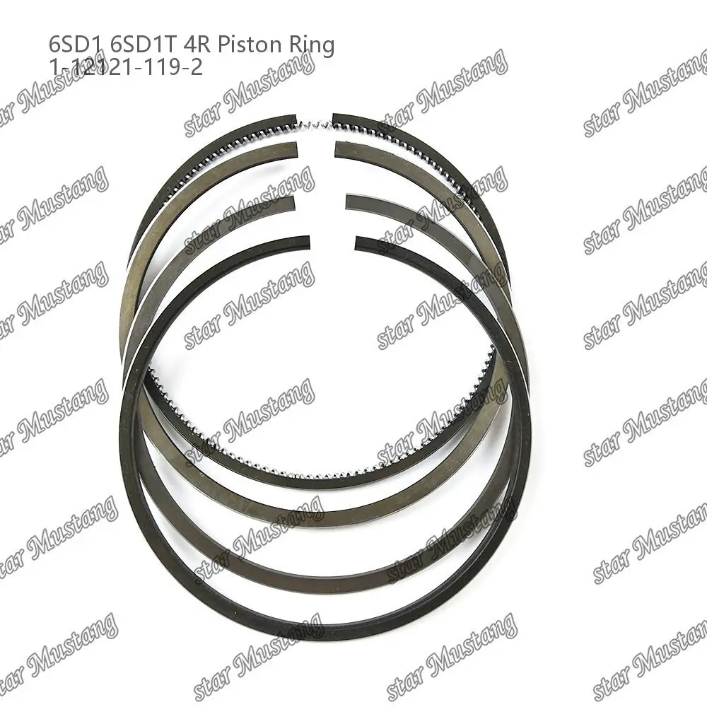 6SD1T 6SD1 4R Piston Ring 1-12121-119-2 120mm Suitable For Isuzu Engine Parts