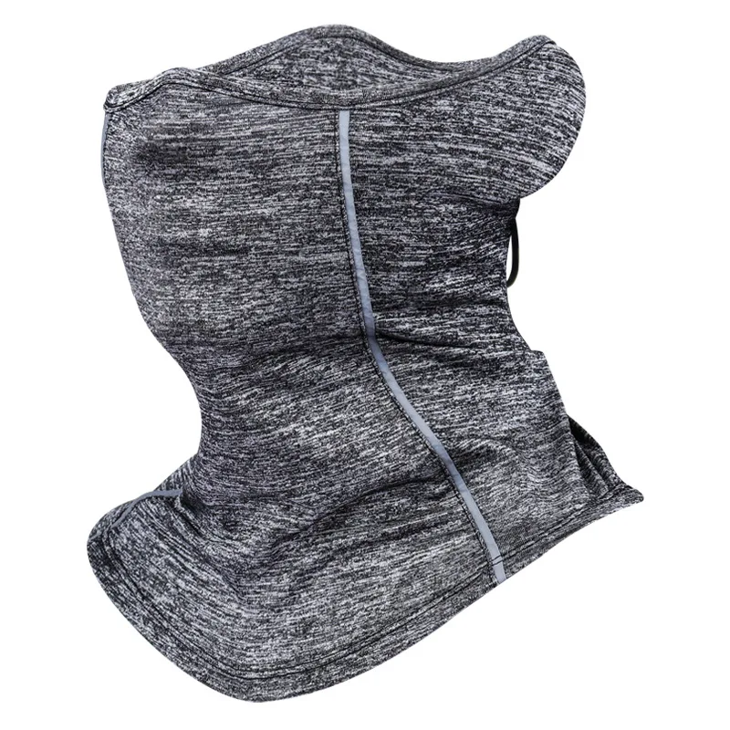 Outdoor camping Seamless Face Cover Breathable Sun Protection Triangle Bandana Face Cover Neck Scarf Mask Buffs With Ear Loop