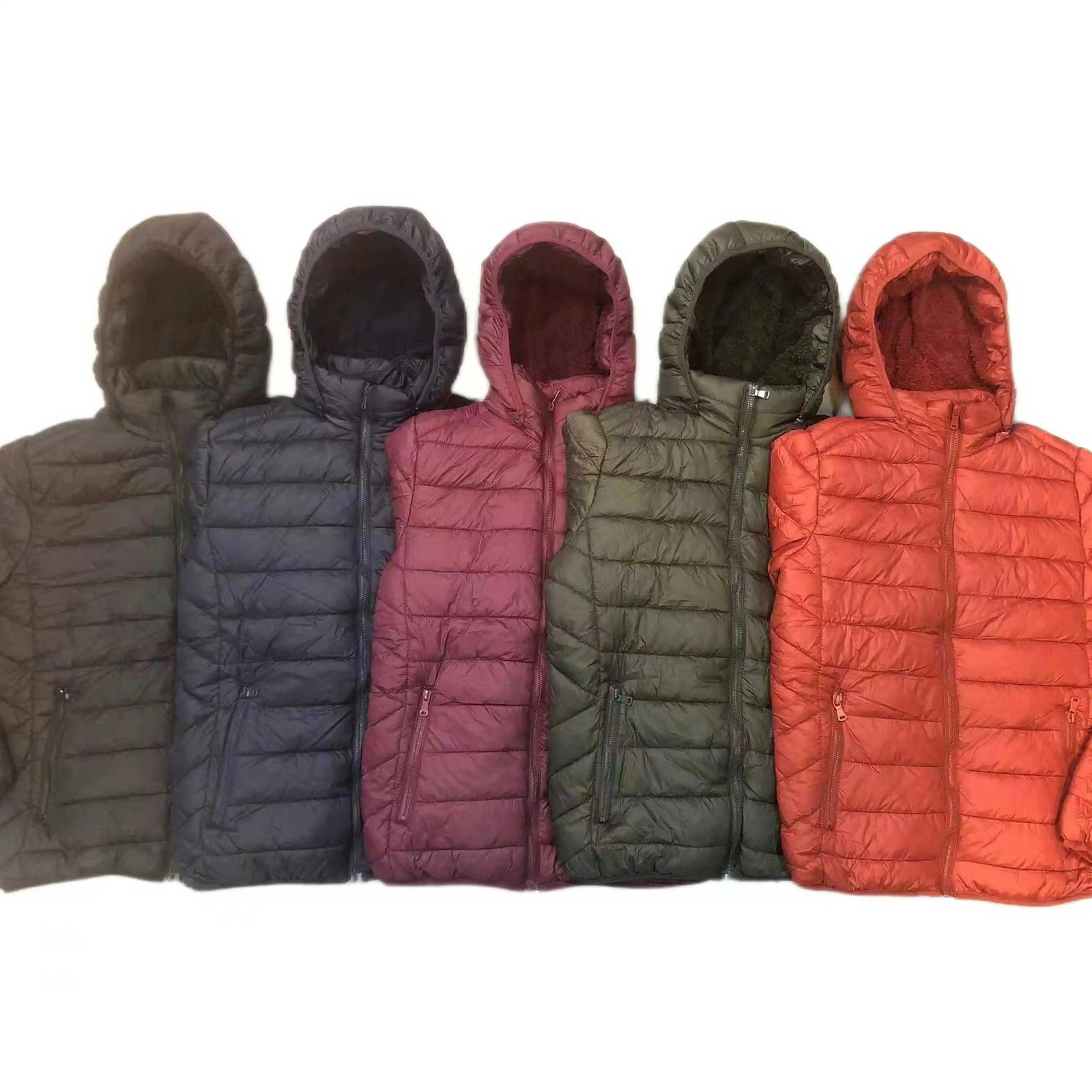 New Style Hot Selling Men Jackets with Fur Lining and Removed Hat  Ready to Ship New Fashion Winter Boy Solid Jackets