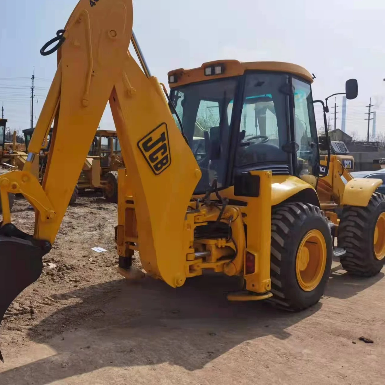 Б/у оригинальный экскаватор-погрузчик Jcb 3cx 4cx колесный погрузчик в хорошем