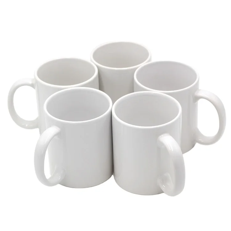 Wholesale Supply 11oz White Ceramic Sublimation Mug