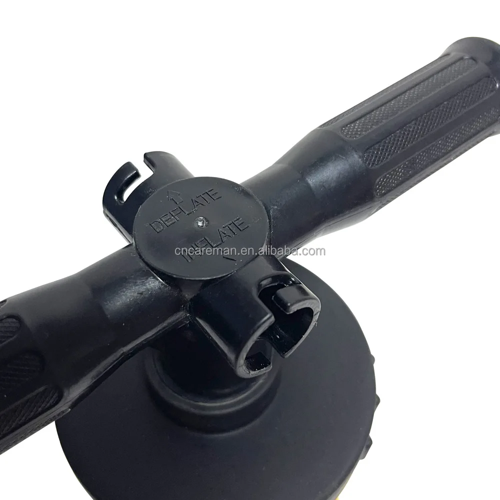 2000cc High Volume Output Dual Action Floor Hand Pump, Large Quick Inflator Air Bed/Mattress/Tent Inflatable Toy/Boat/Canoe/Raft