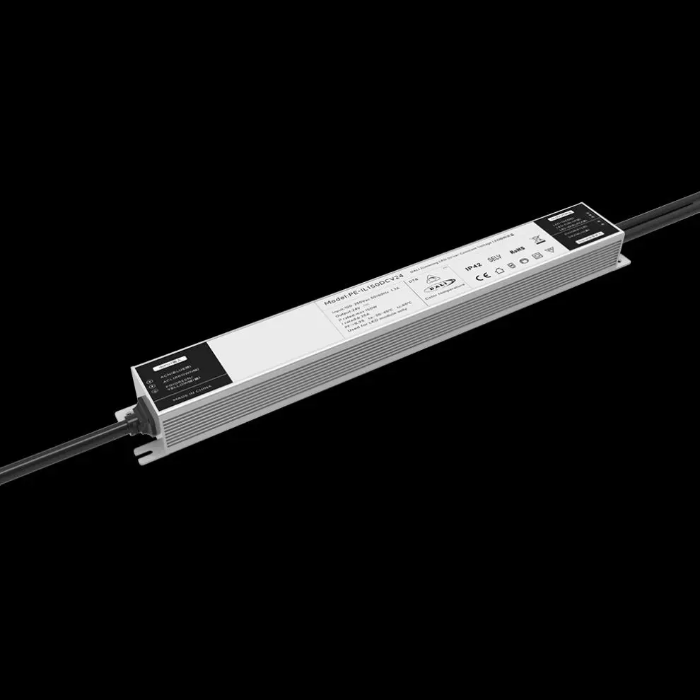 wholesale factory price AC100V-250V dali led driver 12V 24v dc 60W 100W 120W 150W 250W 300W dali dimmable led driver