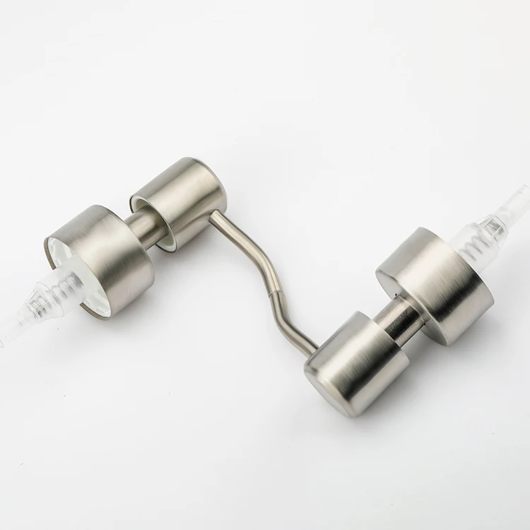 28/410 24/410 Wholesale Output Metal Stainless Steel Black Matte Lotion Bottle Pump Dispenser