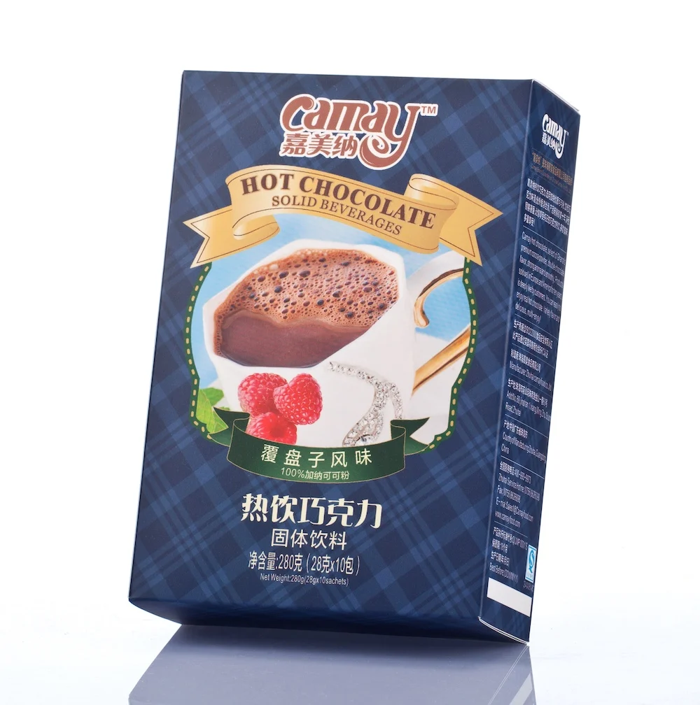 Пользовательский вкус малиновый шоколад какао микс 1 унция порошка