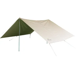 Ultralight 285g cotton Tarp Outdoor Camping Survival Sun Shelter Tent Shade Awning PU Coating Waterproof