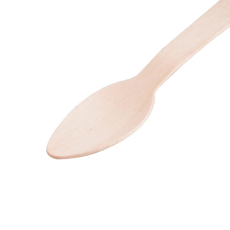 Degradable Natural Bulk Airline Kit Wooden Cutlery Cheap Wooden Spoons