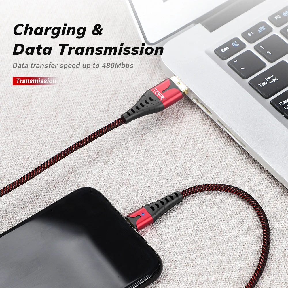 
Custom Logo AN83 1M 3A Aluminium Flat Cable Cell Phone Charging Transfer Usb C Data Cable Charger 
