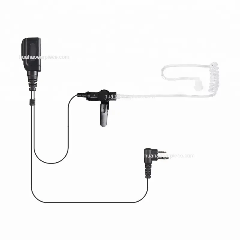 Walkie talkie earphones with microphone two-way radio PTT walkie-talkie headset wholesale The most competitive price