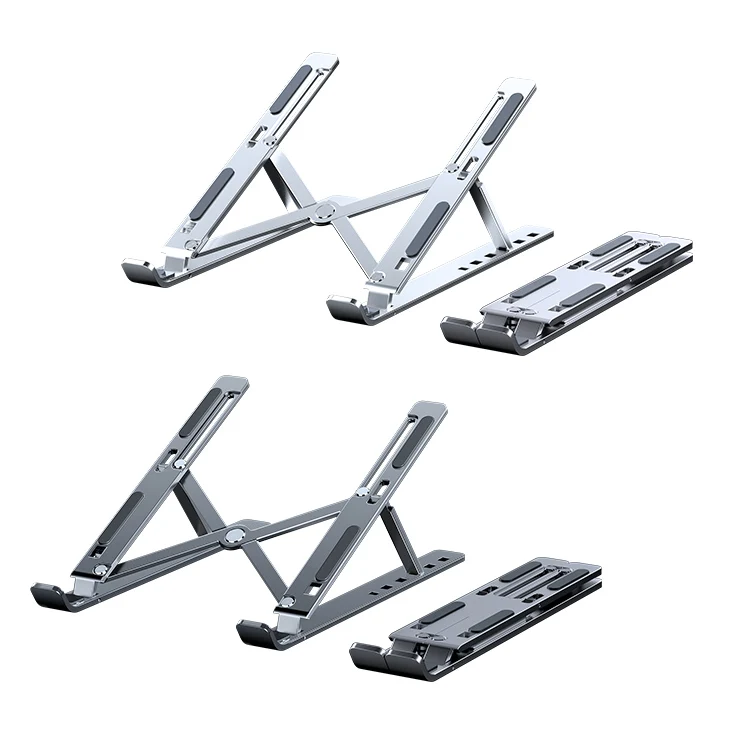 New Arrival N3 Laptop Cooler Pad Ergonomic Laptop Stand Notebook Stand Aluminum Compact Laptop Adjusted Stand