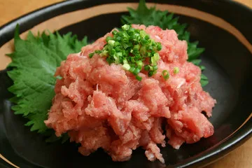 Japanese food sea sushi sashimi minced raw tuna seafood frozen importers for gunkanmaki
