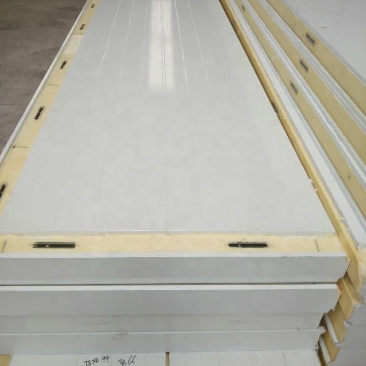 Hot sale PU foam polyurethane PUR PIR PUF insulated composite sandwich panels for cold room