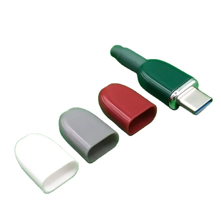 Новый стиль pebble data cable с резиновой оболочкой пластиковый штекер usb круглый корпус для Порта