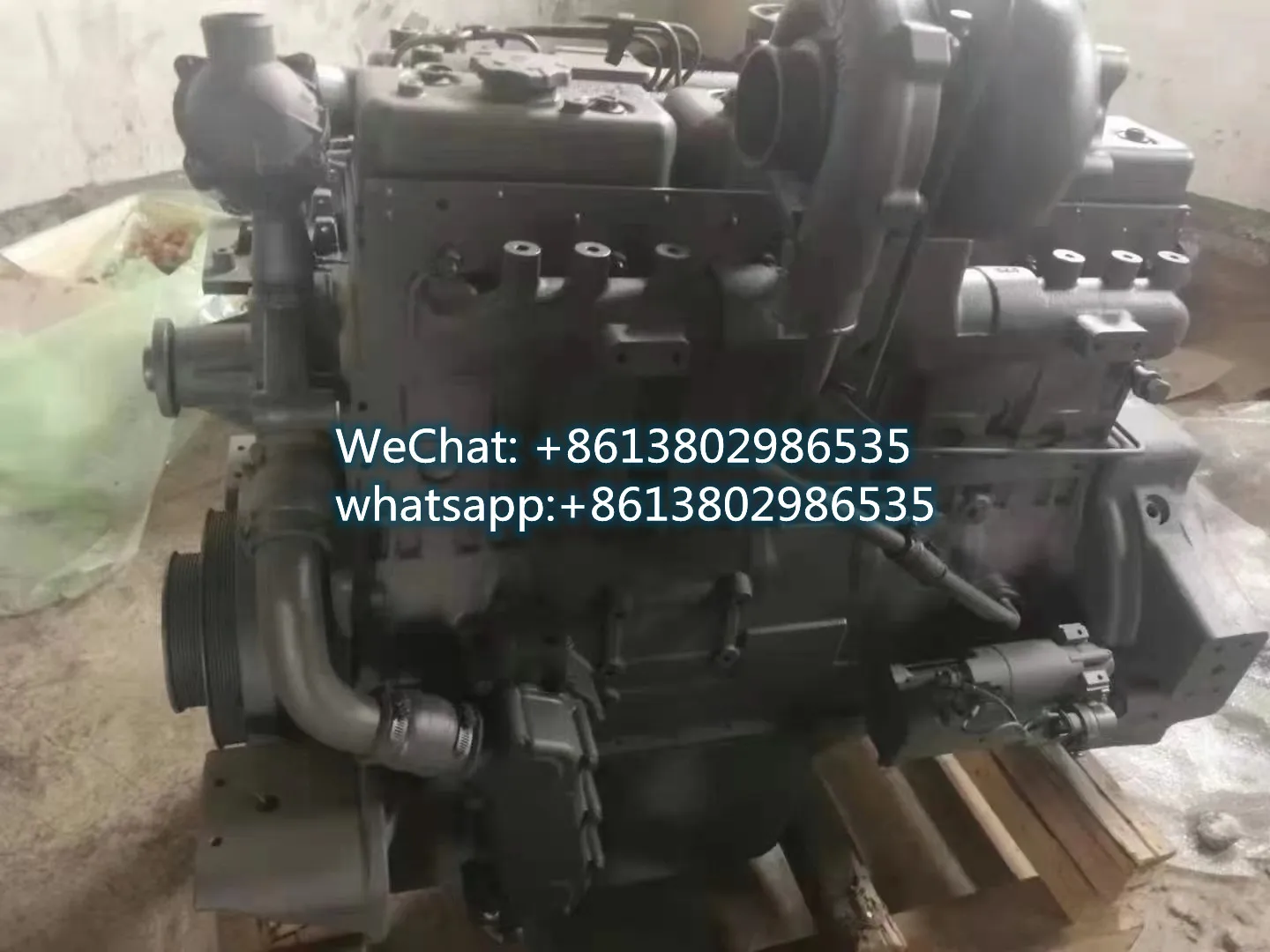 DE08 Complete Engine DE12T Engine Assy DE12TIS Motor For Sale Excavator parts