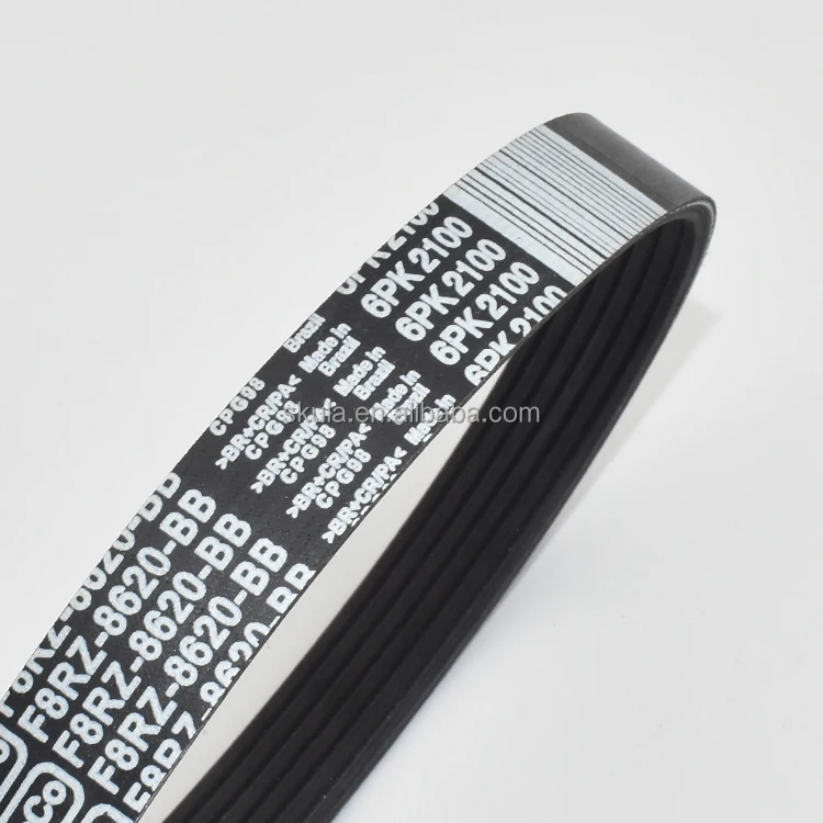 Car Drive V-Ribbed Belt 6PK2100 for FORD Escape 2.0 2001-  F8RZ8620BB F8RZ-8620-BB