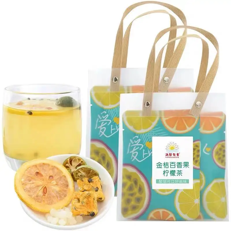 
Wholesale Popular New Products individual package Kumquat lemon passion fruit tea 