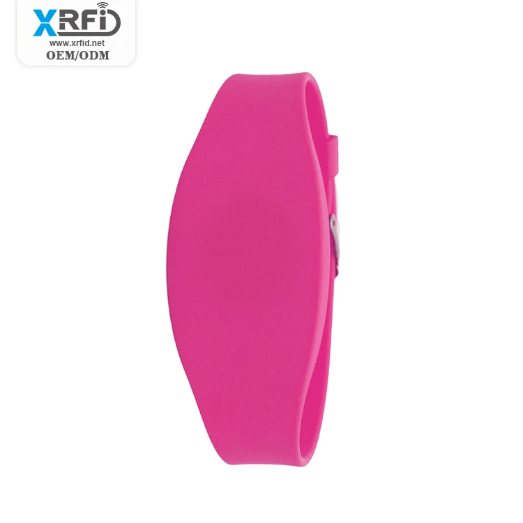 Cheap 13.56mhz Custom Festival Nfc Bracelet Rfid Silicone Wristband For Events