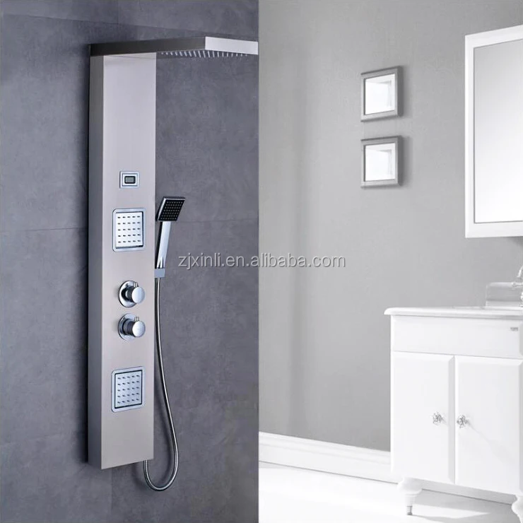 X11607 3 Functions SUS304 Digital Smart Shower Panel